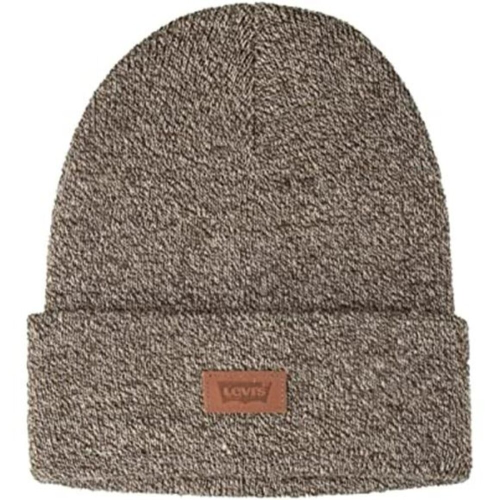 Levi's Mens All-Season Hero Beanie Soft Knit Cuffed Winter Hat - Picture 3 of 7